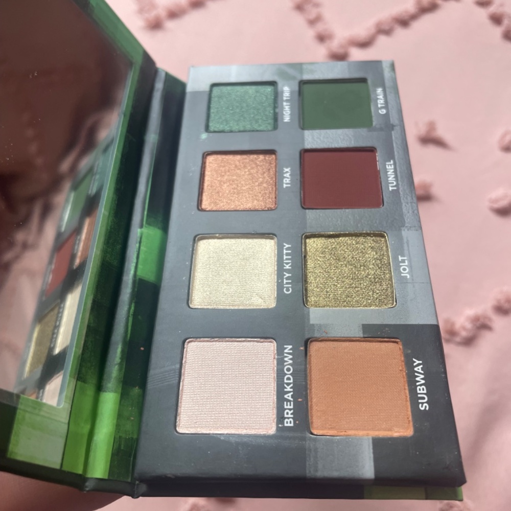 NWOB Urban Decay On The Run palette in G Train